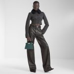 FENDI Peekaboo ISeeU Petite Green Selleria bag with 306 hand-sewn topstitches - Image 3